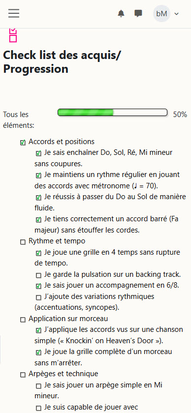 Capture d’écran smartphone - calendrier
